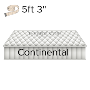 Continental Size (5ft/3 160cms)