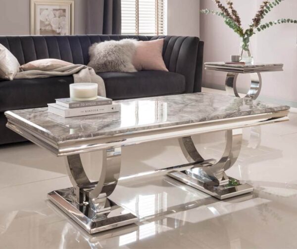 Vida Living Arianna Grey Coffee Table