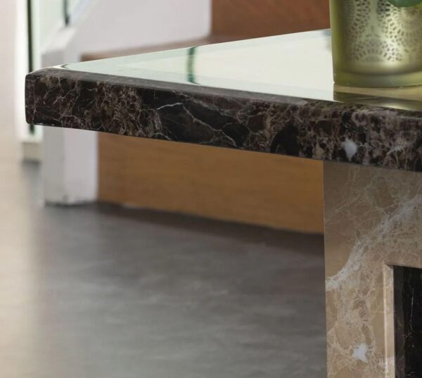 Venus Cream Marble Coffee Table - Image 2
