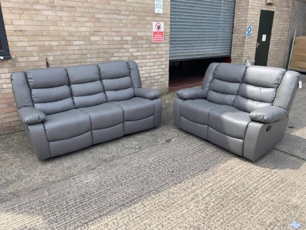 Roma Leather Recliner 2Seater & 3Seater - Image 3