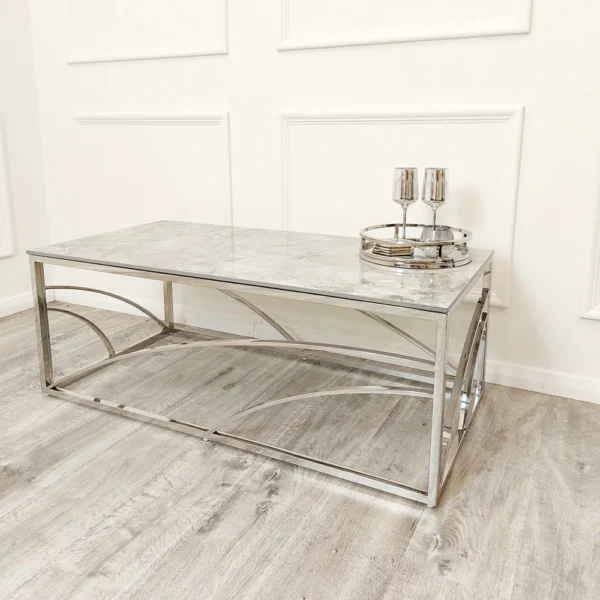 Stella Chrome Coffee Table - Image 4