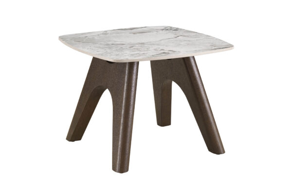 Valley Lamp Table Grey
