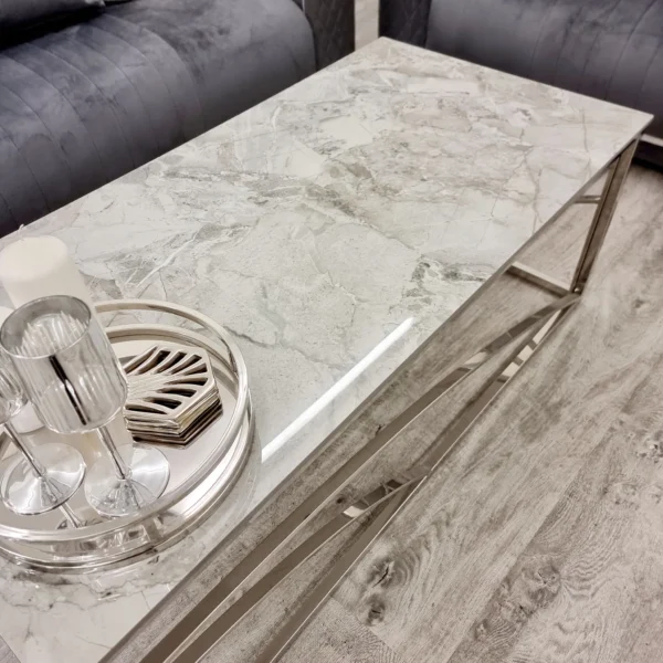 Stella Chrome Coffee Table - Image 2