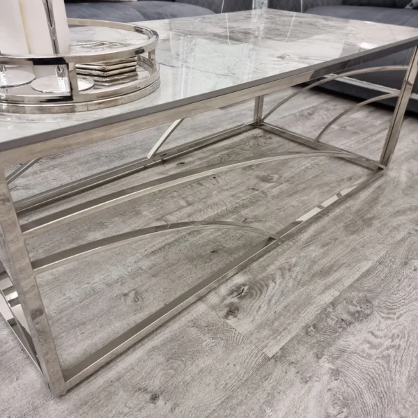 Stella Chrome Coffee Table - Image 3