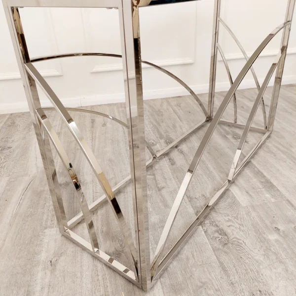 Stella Chrome Console Table - Image 2