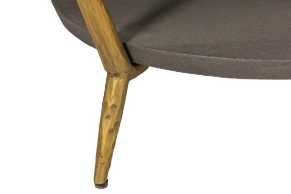 Tabitha Coffee Table Round Grey - Image 4