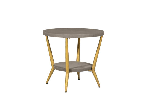 Tabitha Lamp Table Grey - Image 2