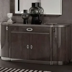 Armonia Italian Silver Birch Large Buffet Sideboard