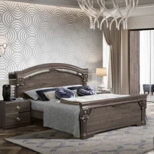 Camel Nabucco Silver Birch Italian High Foot End King Size Bed