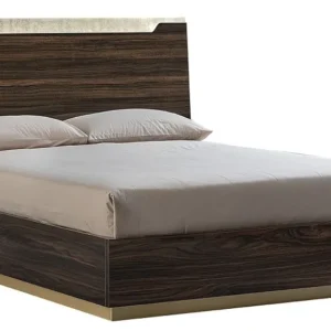 Smart Walnut Italian Bed