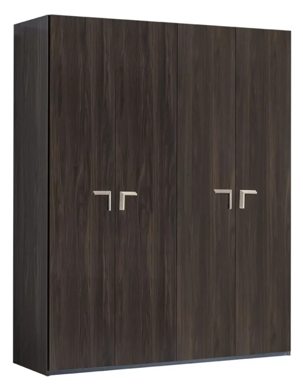 Smart Walnut Italian Wardrobe