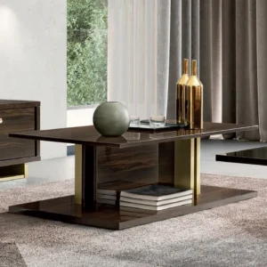Volare Walnut Italian Coffee Table