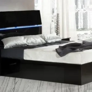 Simona Black Bedroom