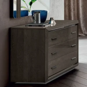 Elite Silver Birch Italian 3 Drawer Chest