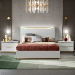 Modum Kharma White Italian Bed