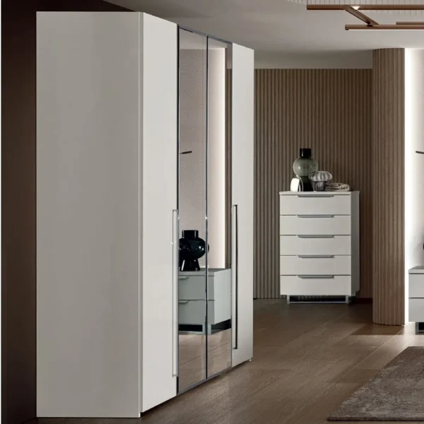 Kimera White Italian Wardrobe